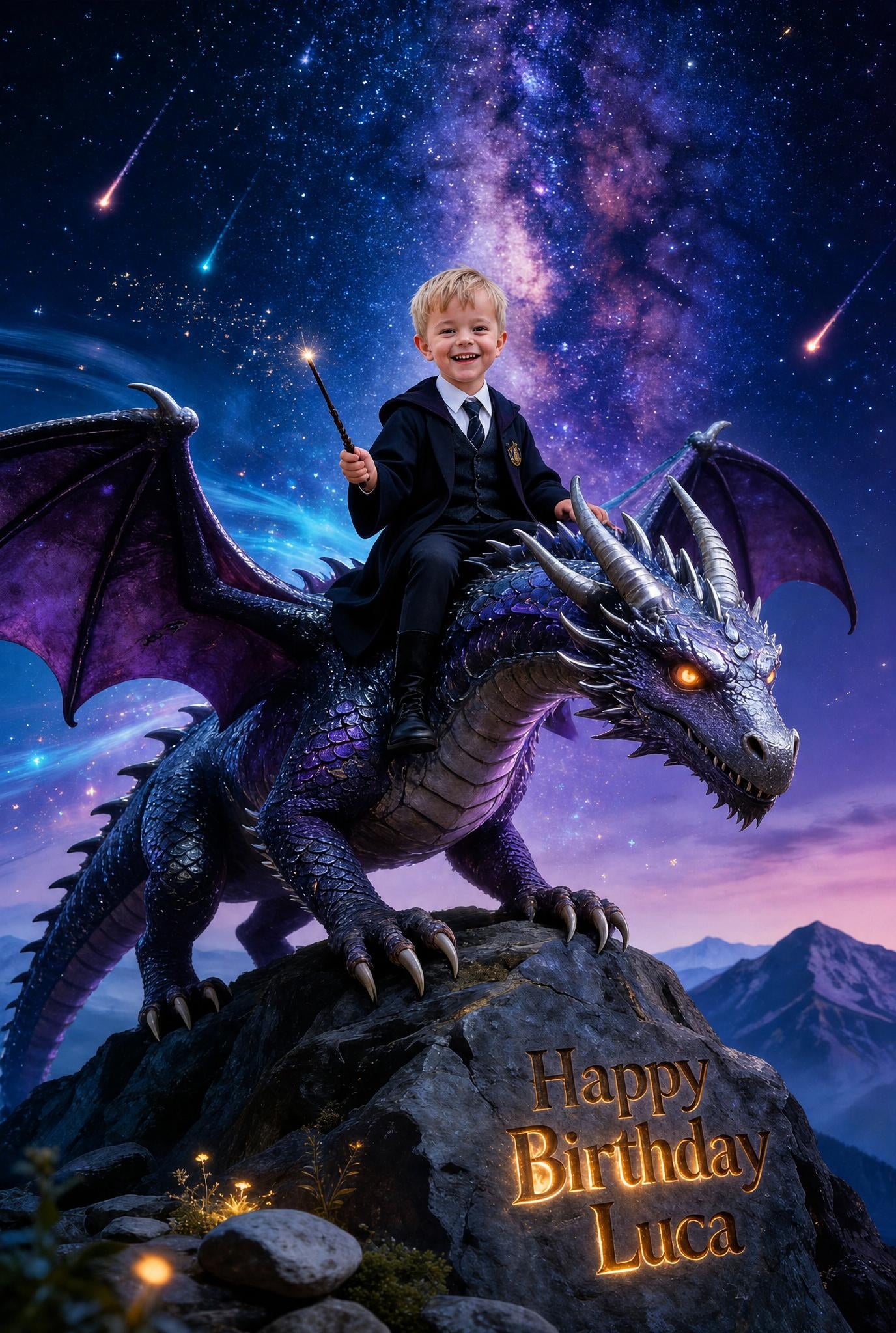 🌌 Galaxy Dragon Rider