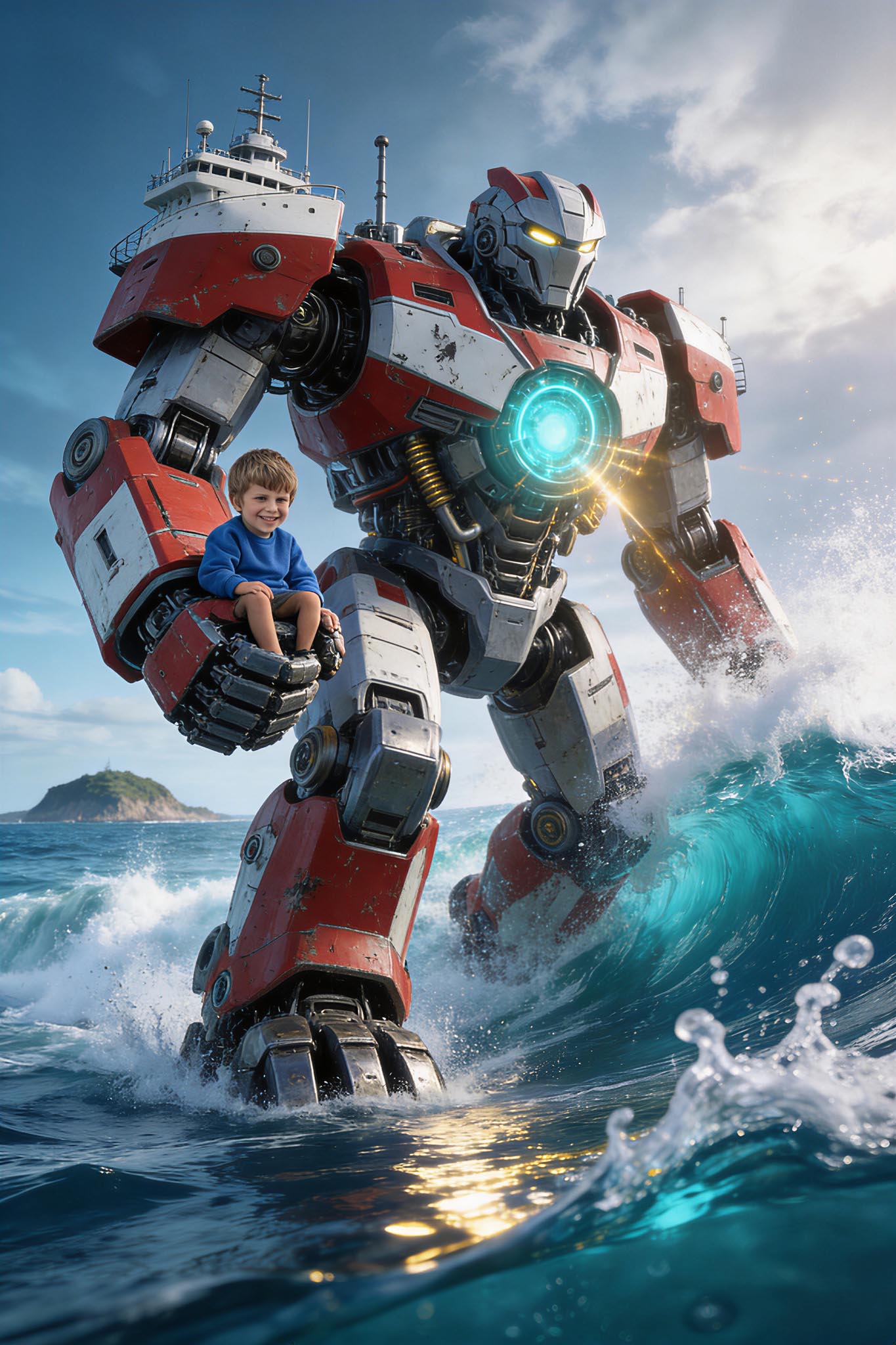 🌊 Ocean Mechanical Colossus