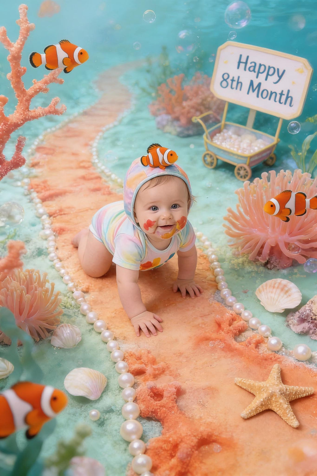 🐚 Baby Ocean World: Months 1–12