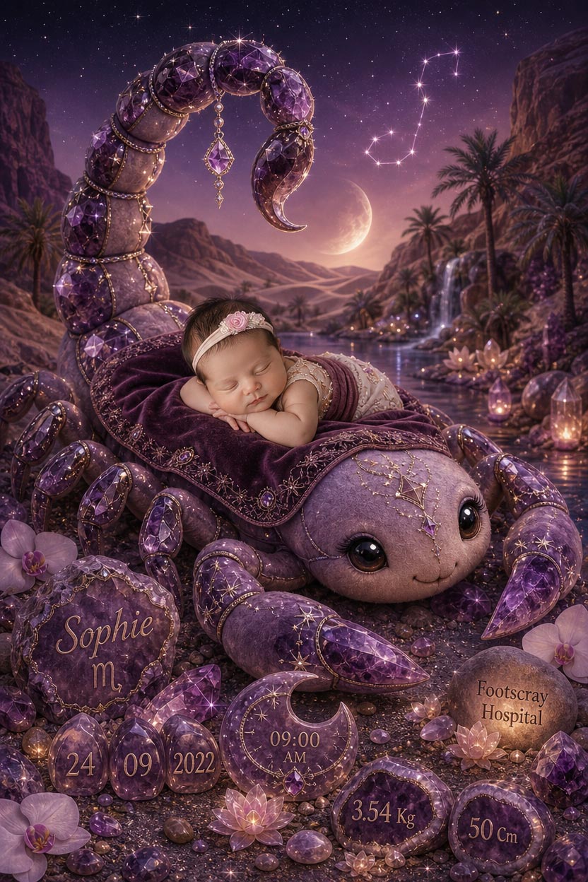 ♏ Scorpio 23/10 – 21/11 – Crystal Scorpion Guardian