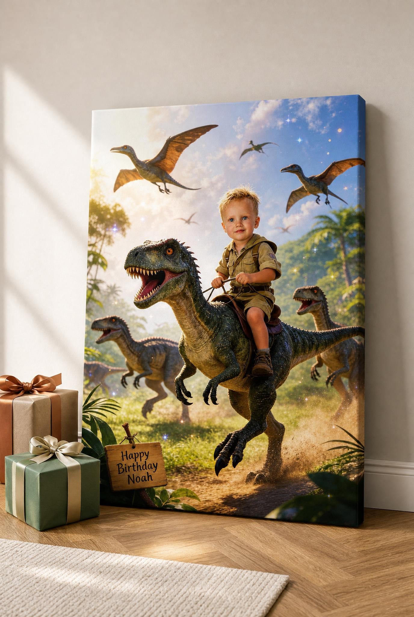 🐾 Fast-running Velociraptor
