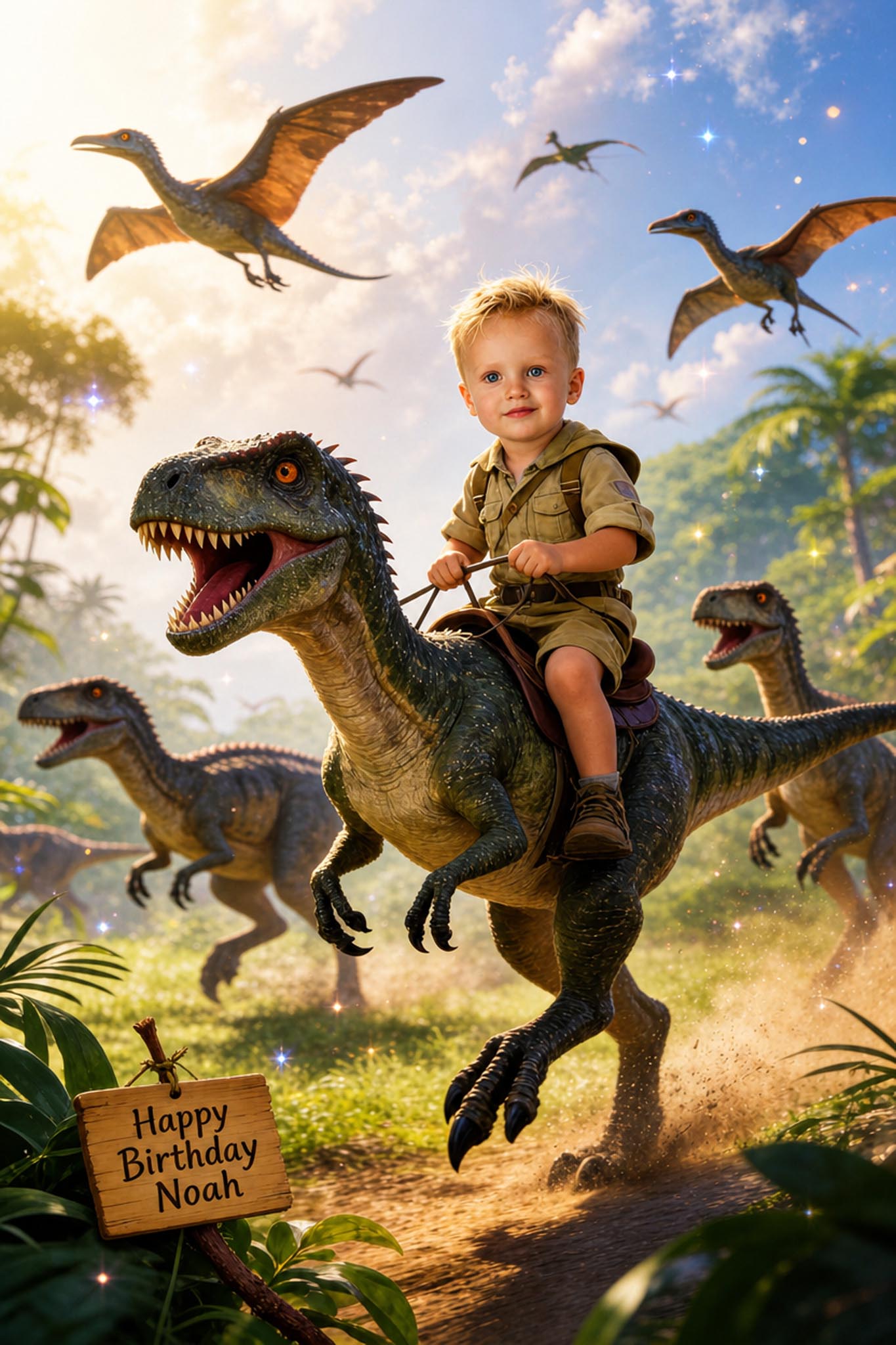 🐾 Fast-running Velociraptor