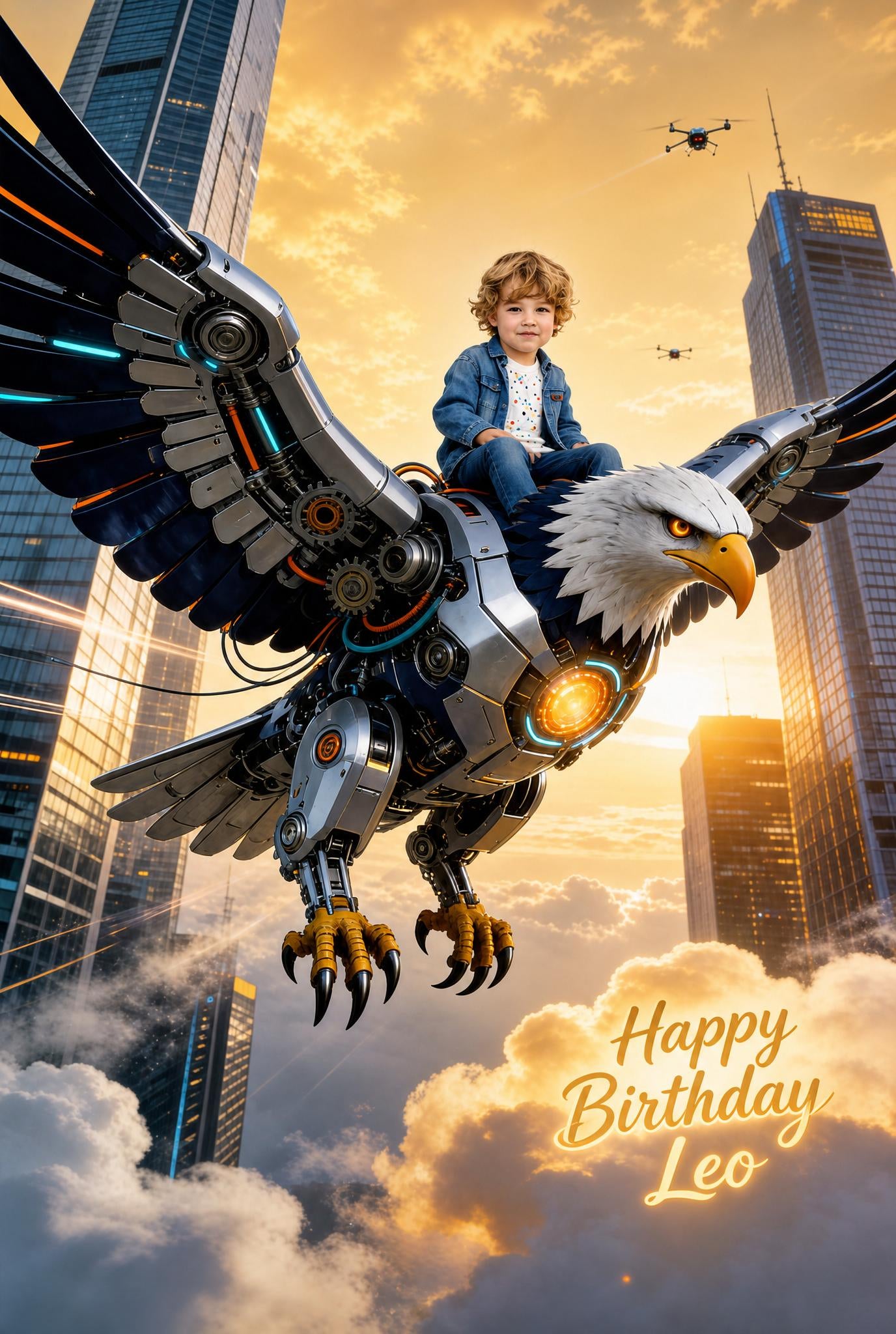 🦅 Flying City Eagle Mech