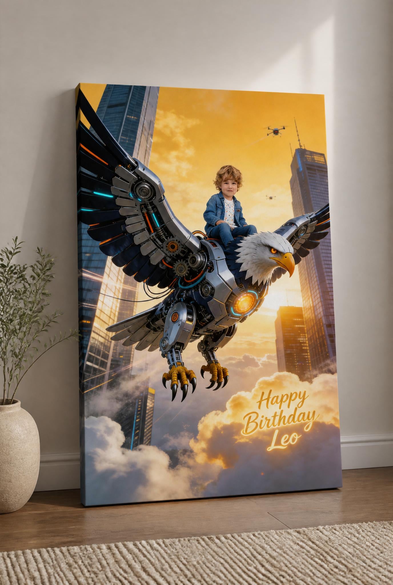 🦅 Flying City Eagle Mech