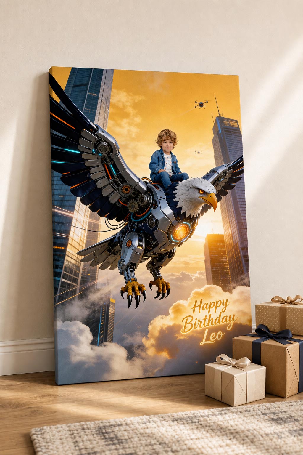 🦅 Flying City Eagle Mech