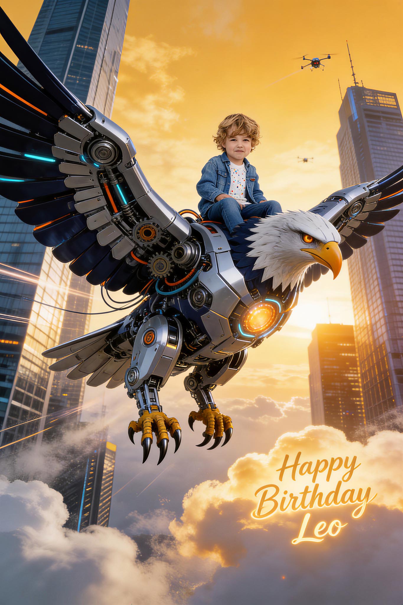🦅 Flying City Eagle Mech