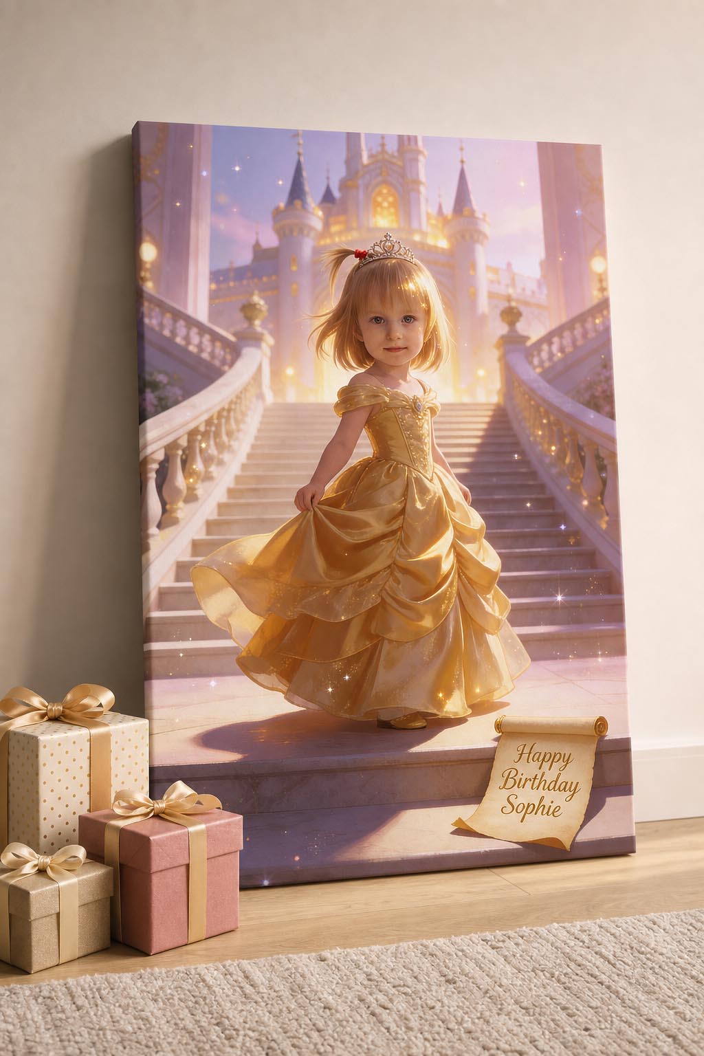 🏆 Golden Ball Princess Girl