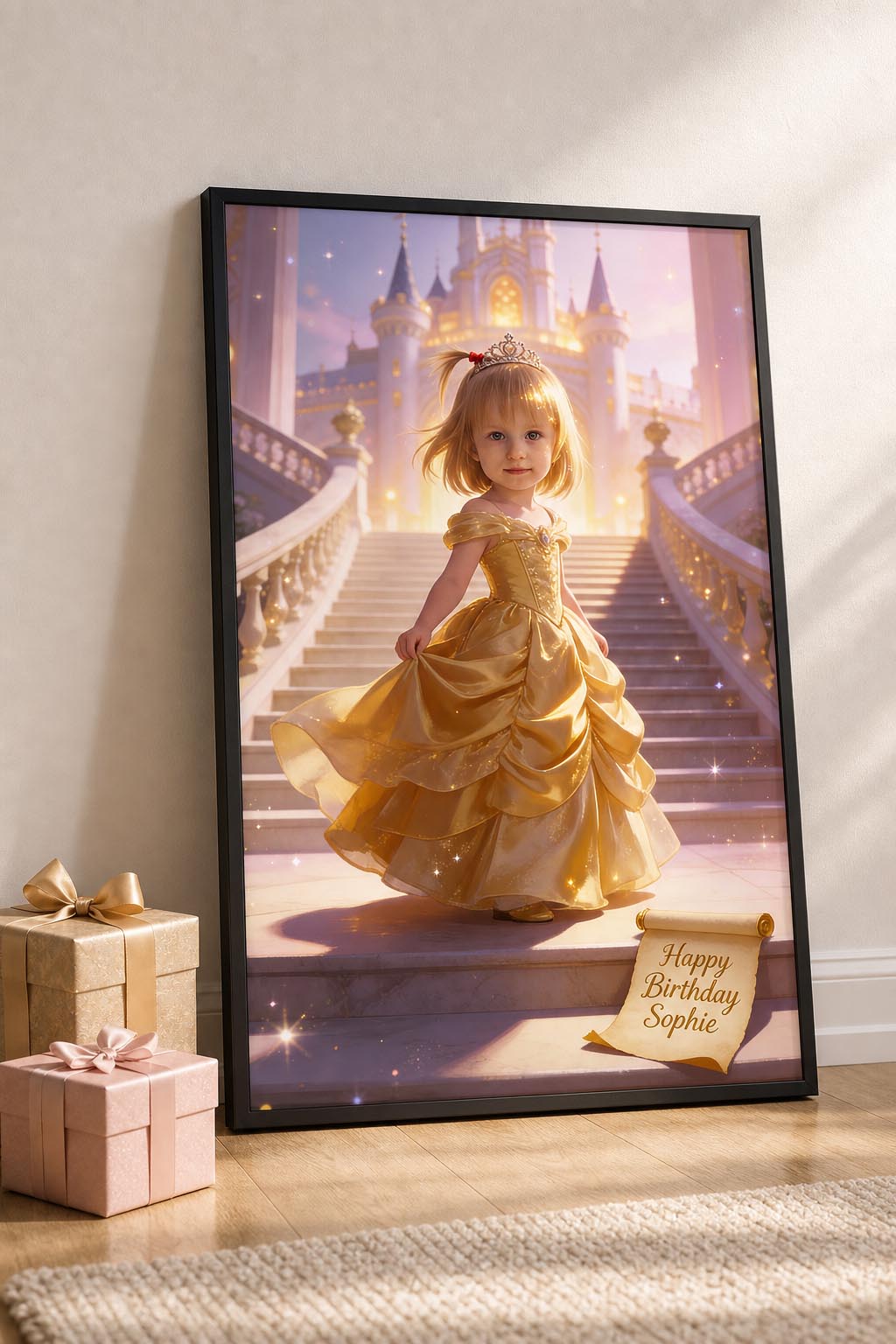 🏆 Golden Ball Princess Girl