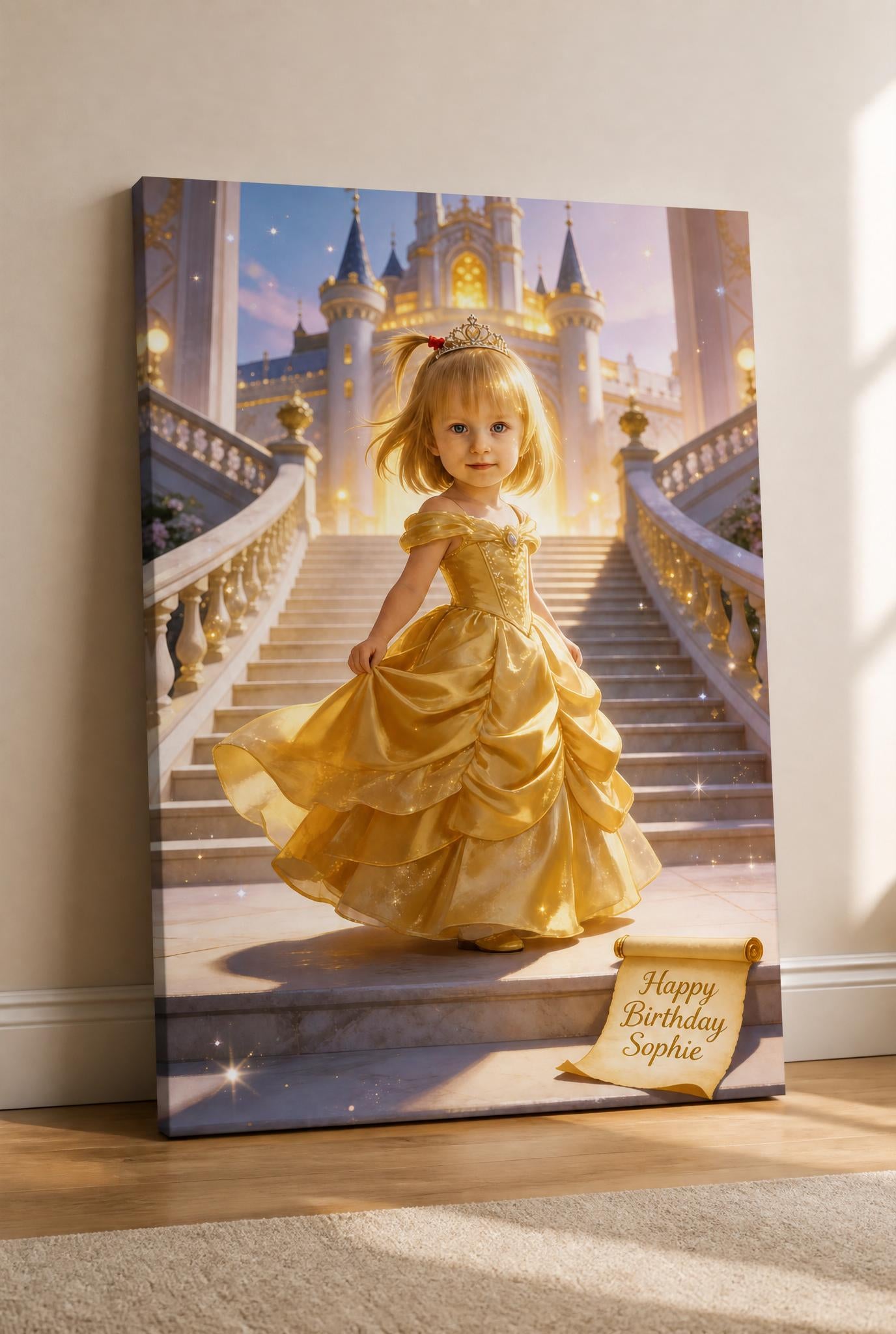 🏆 Golden Ball Princess Girl