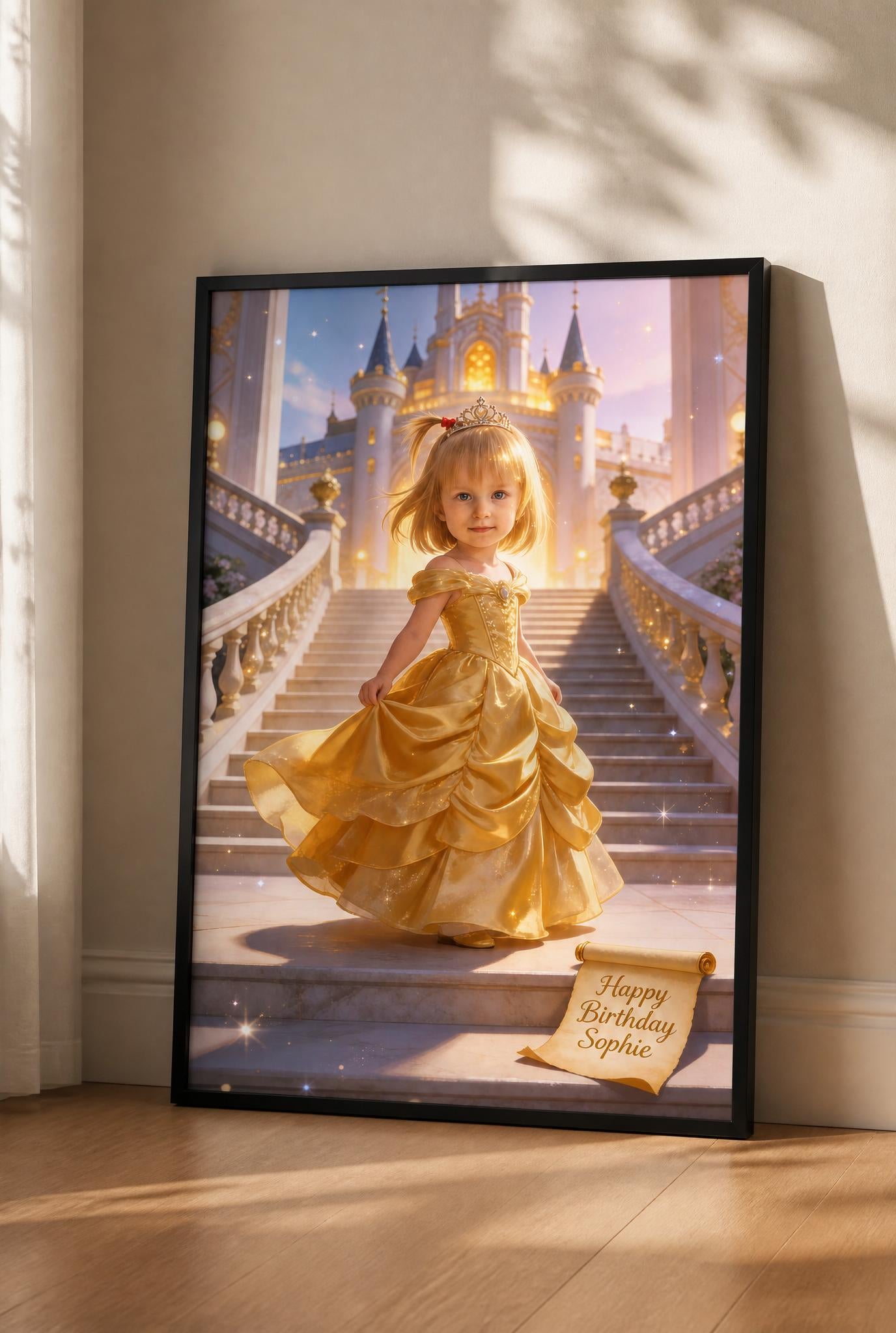 🏆 Golden Ball Princess Girl