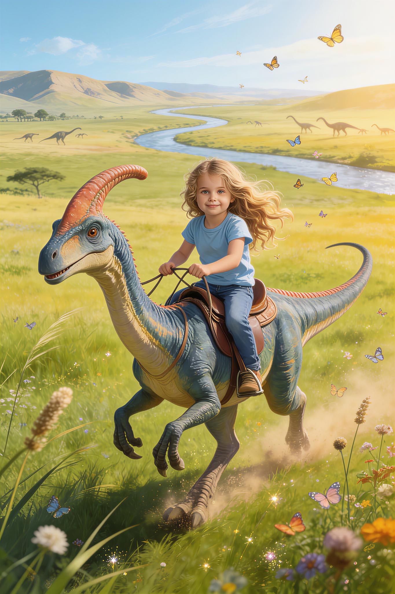 🌾 Parasaurolophus Grassland Ride