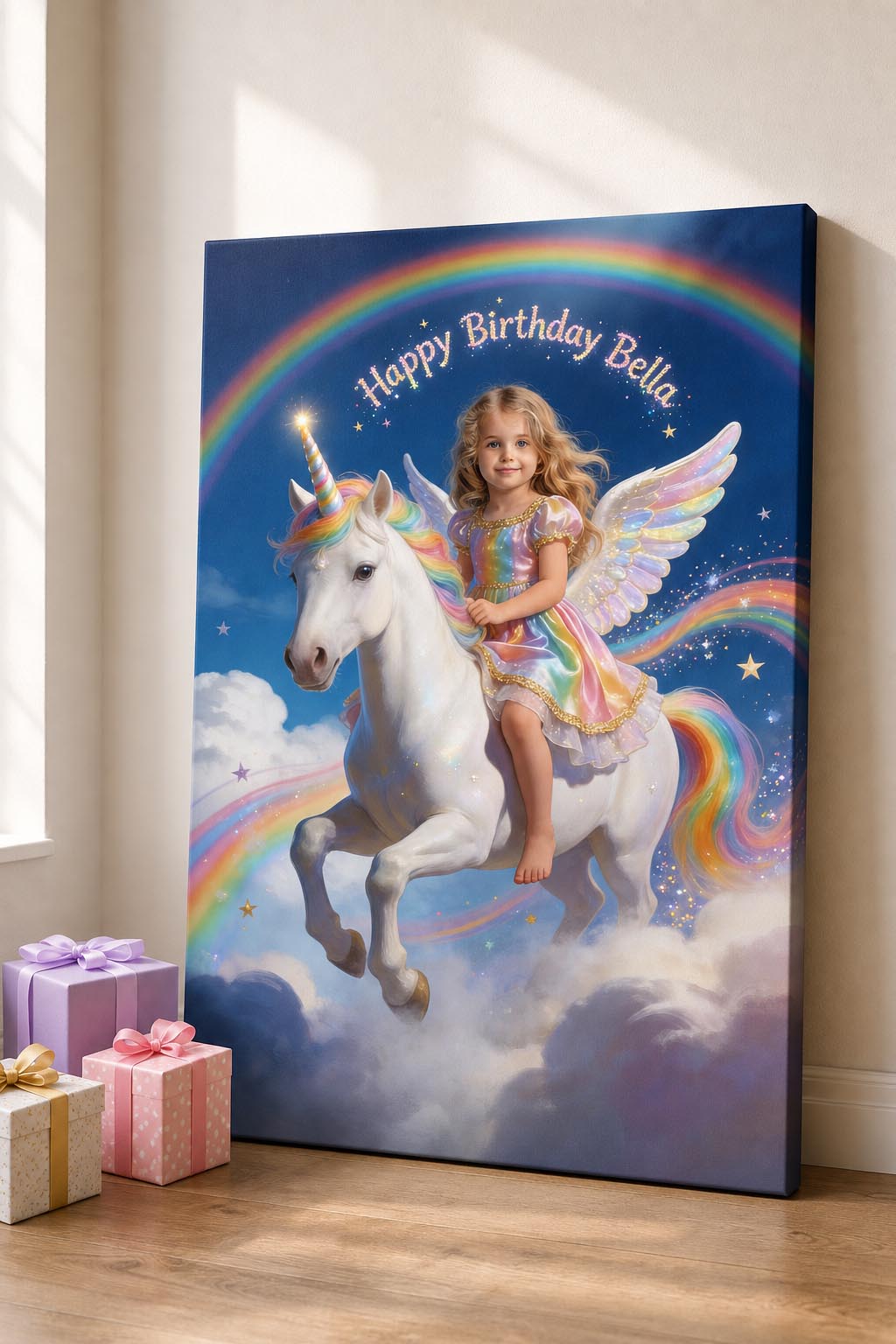 🌈 Rainbow Cloud Unicorn
