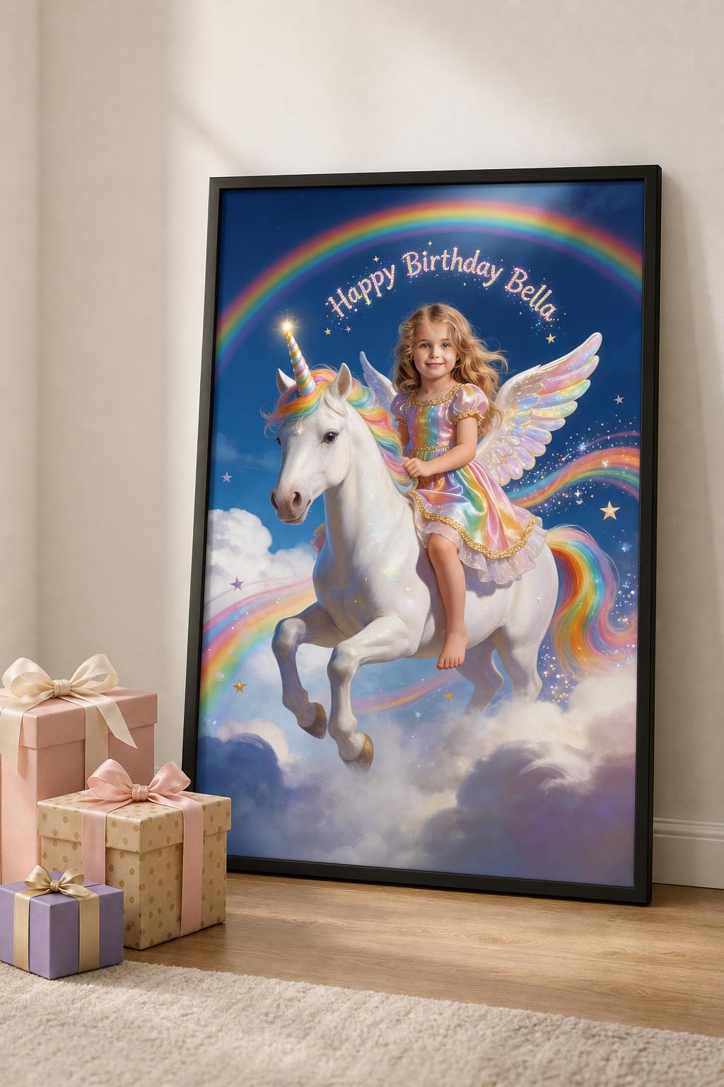 🌈 Rainbow Cloud Unicorn