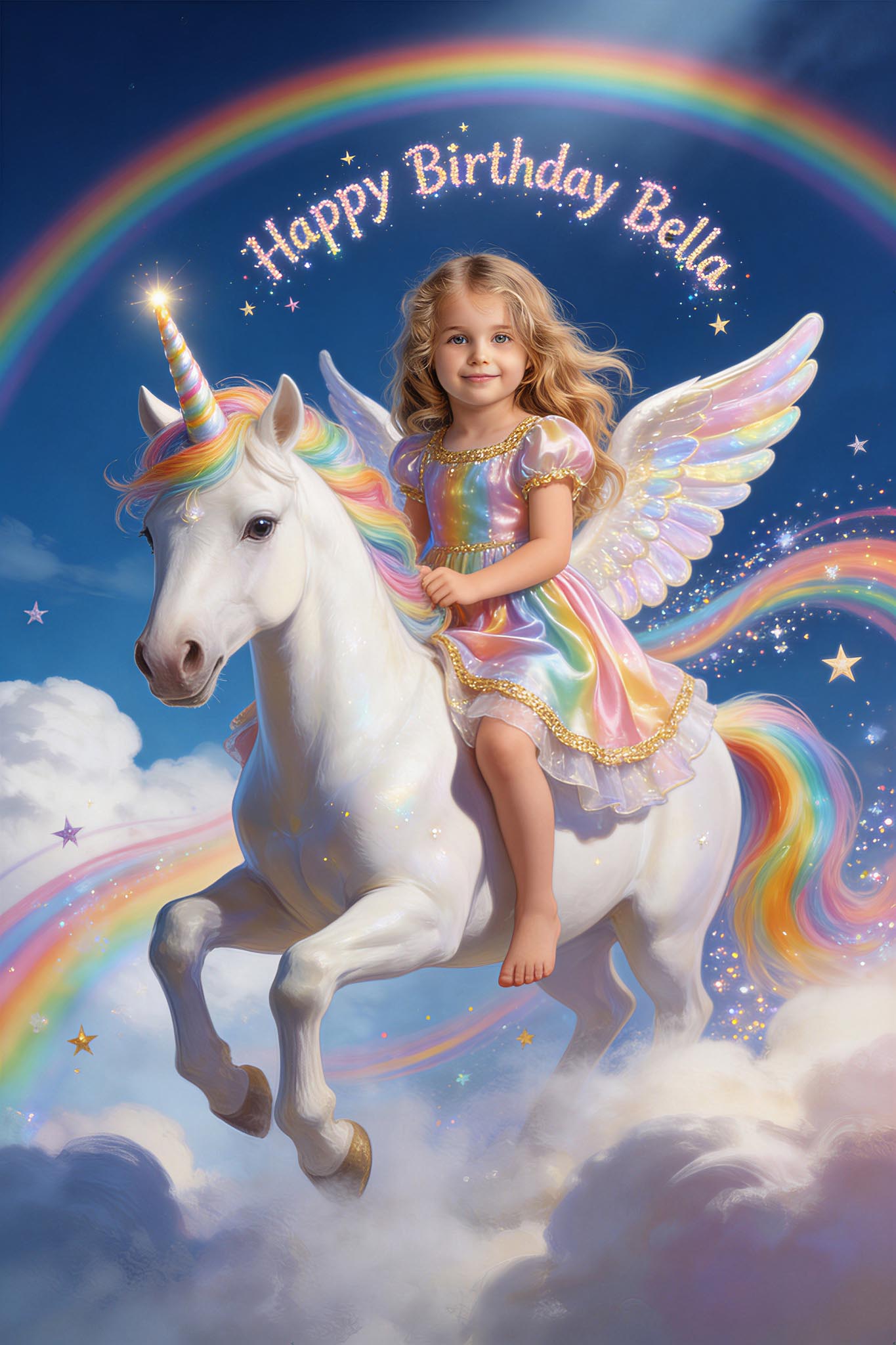 🌈 Rainbow Cloud Unicorn
