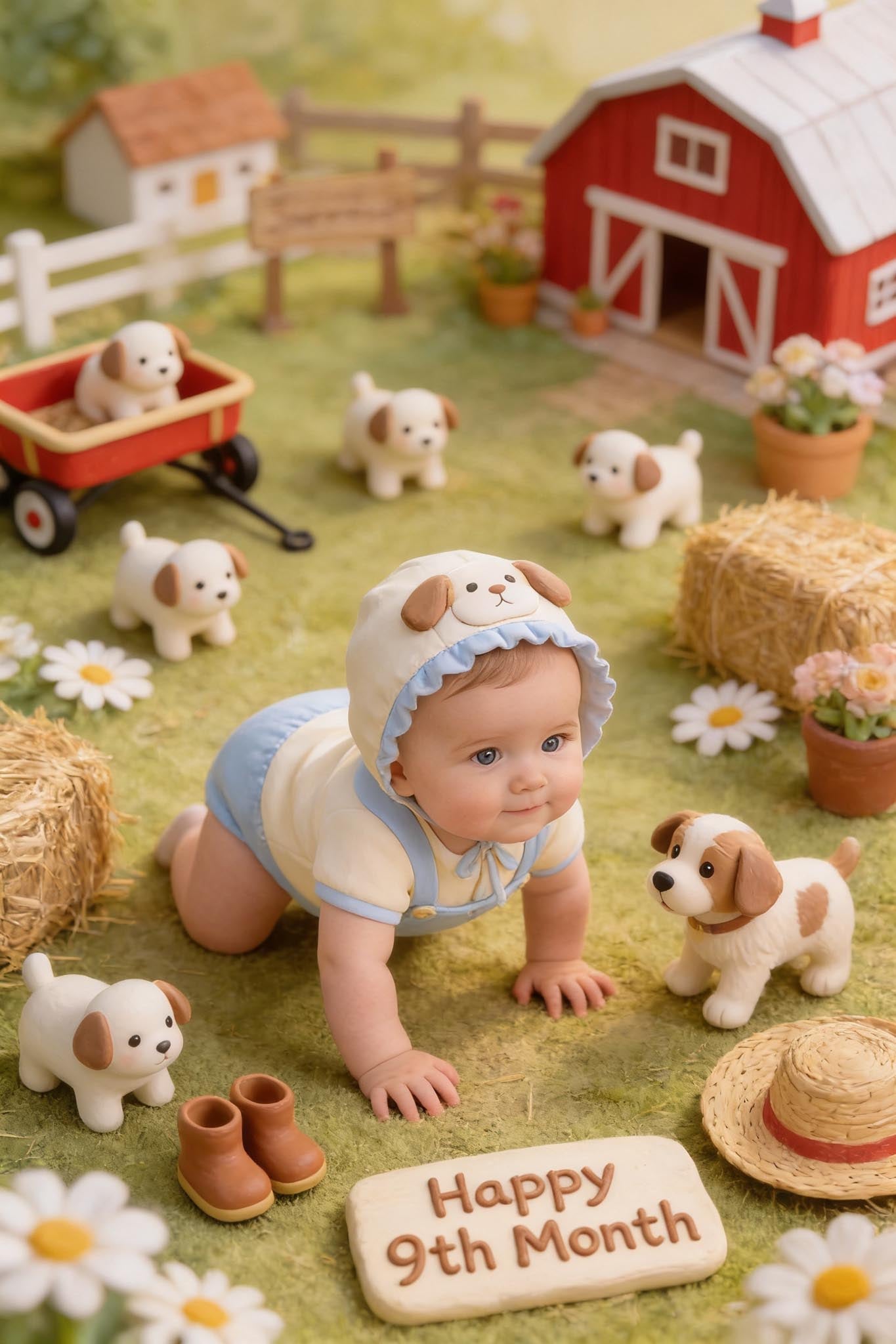 🐑 Clay Farm World: Months 1–12