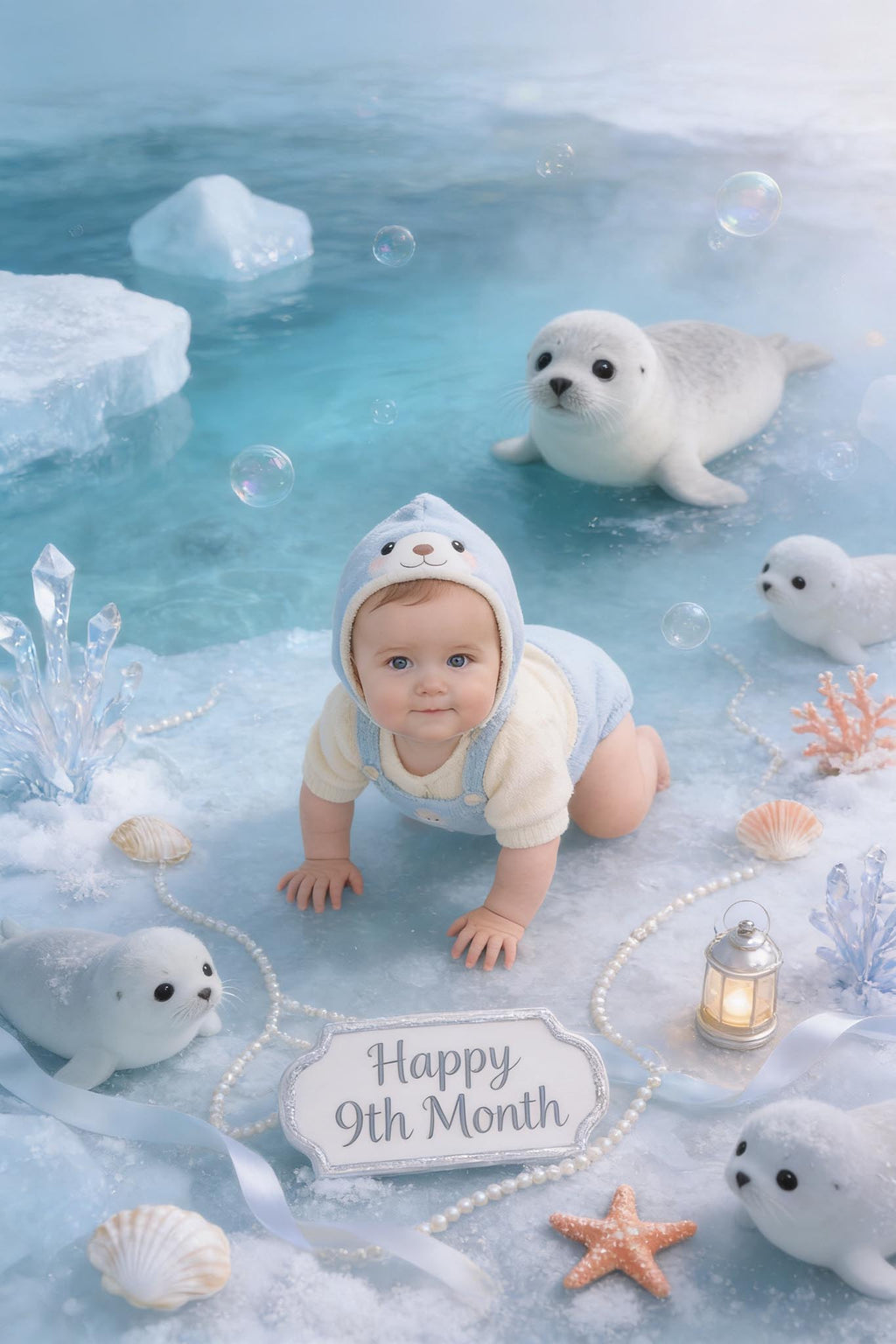 🐚 Baby Ocean World: Months 1–12