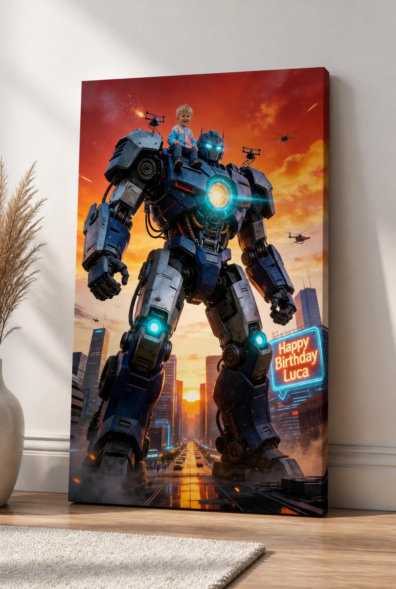 🤖 Giant Shoulder War Guardian