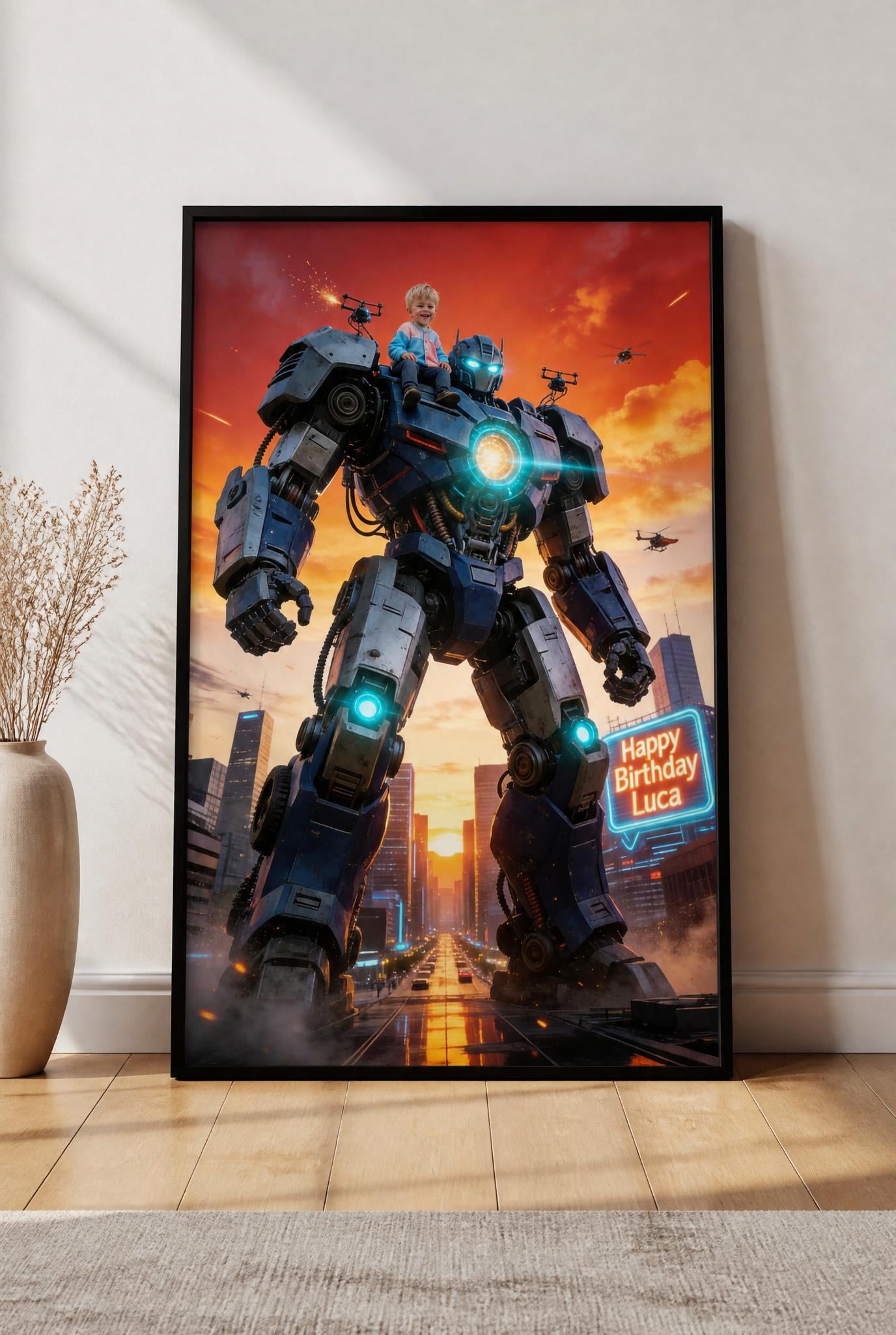 🤖 Giant Shoulder War Guardian