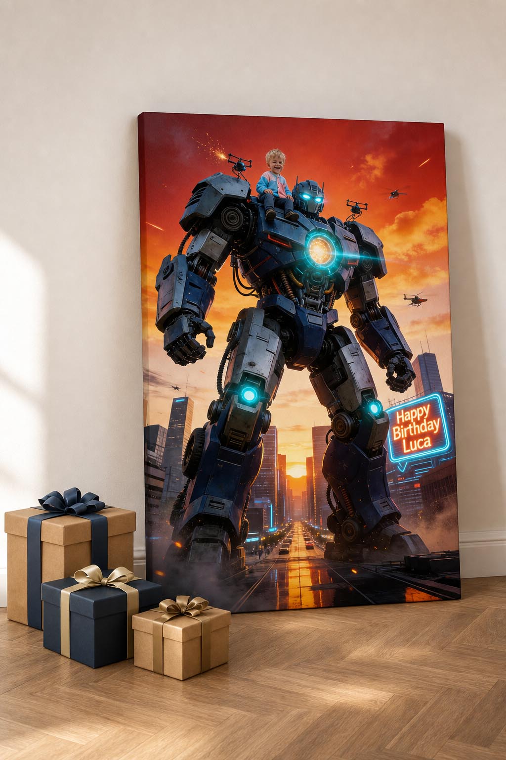 🤖 Giant Shoulder War Guardian