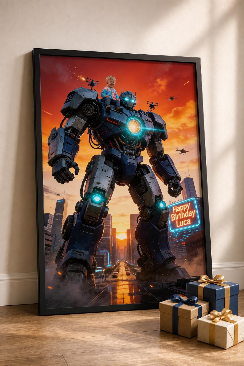 🤖 Giant Shoulder War Guardian