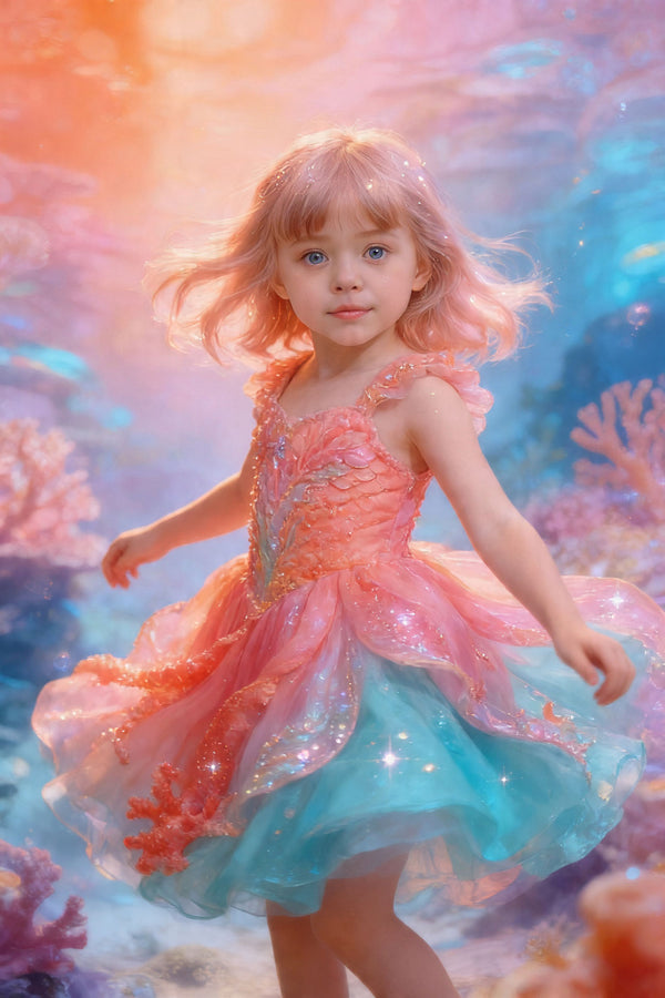 🪸 Coral Princess Girl
