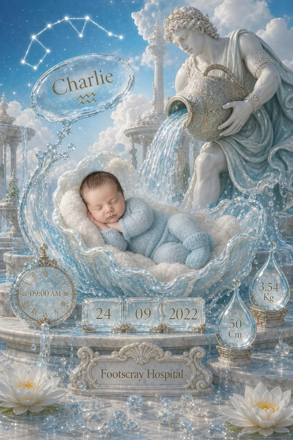 ♒ Aquarius 20/1 – 18/2 – Celestial Water Bearer
