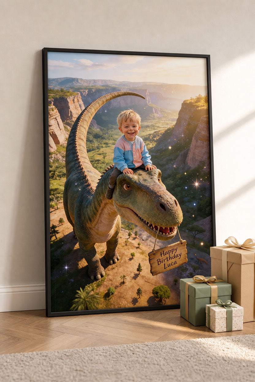 🦖 On a giant Brachiosaurus