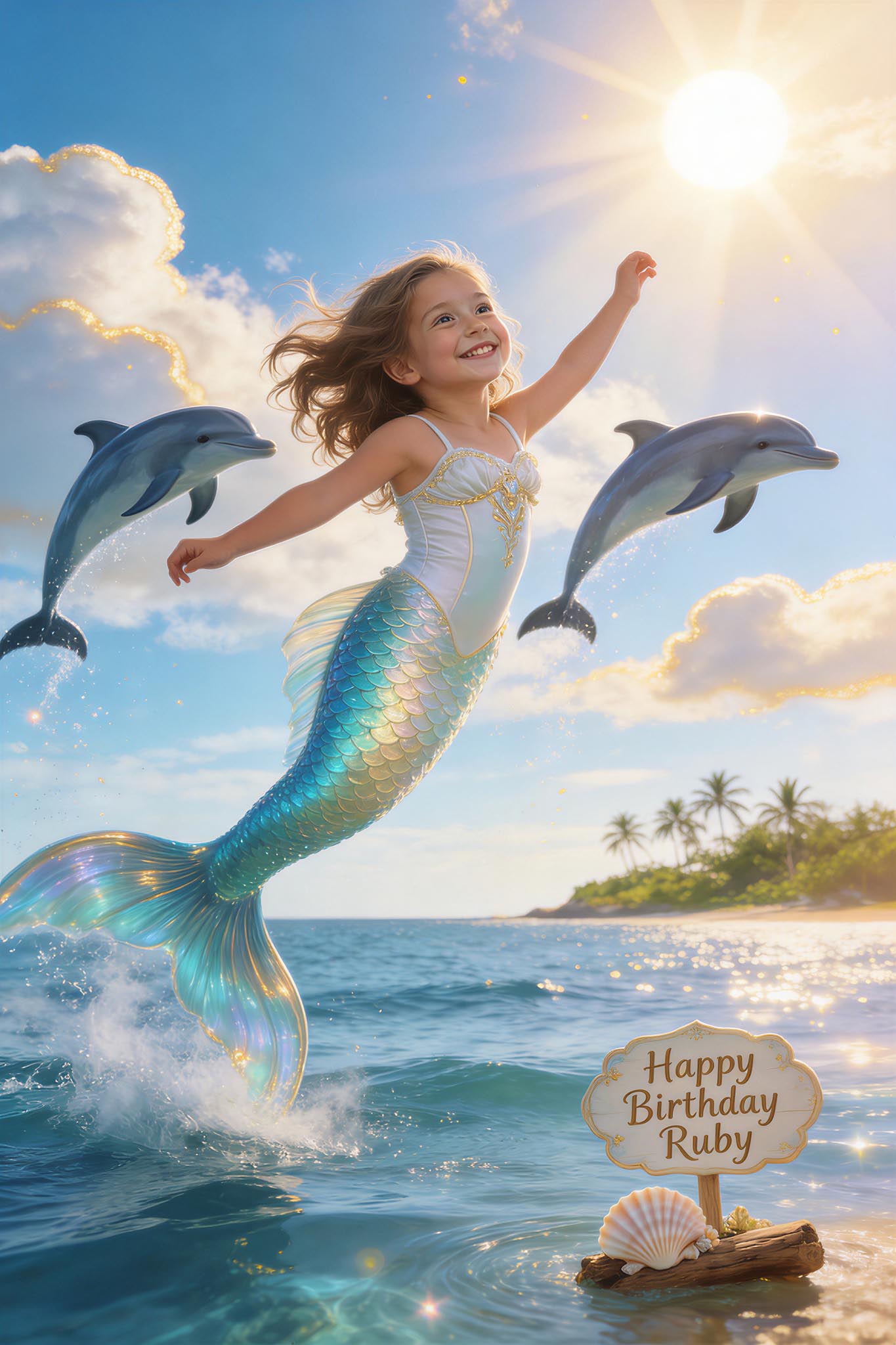 🧜‍♀️ Golden Mermaid Splash