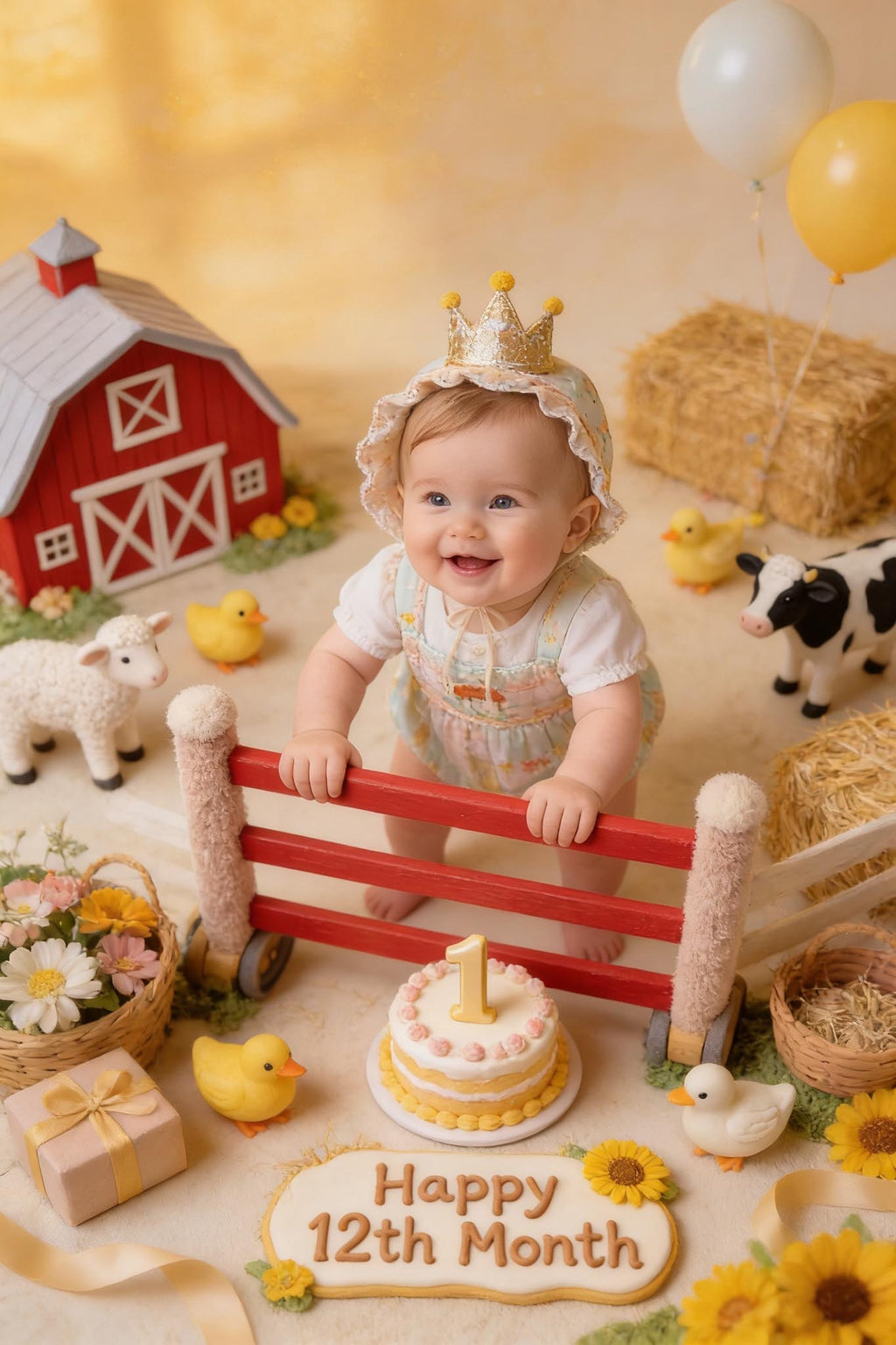 🐑 Clay Farm World: Months 1–12