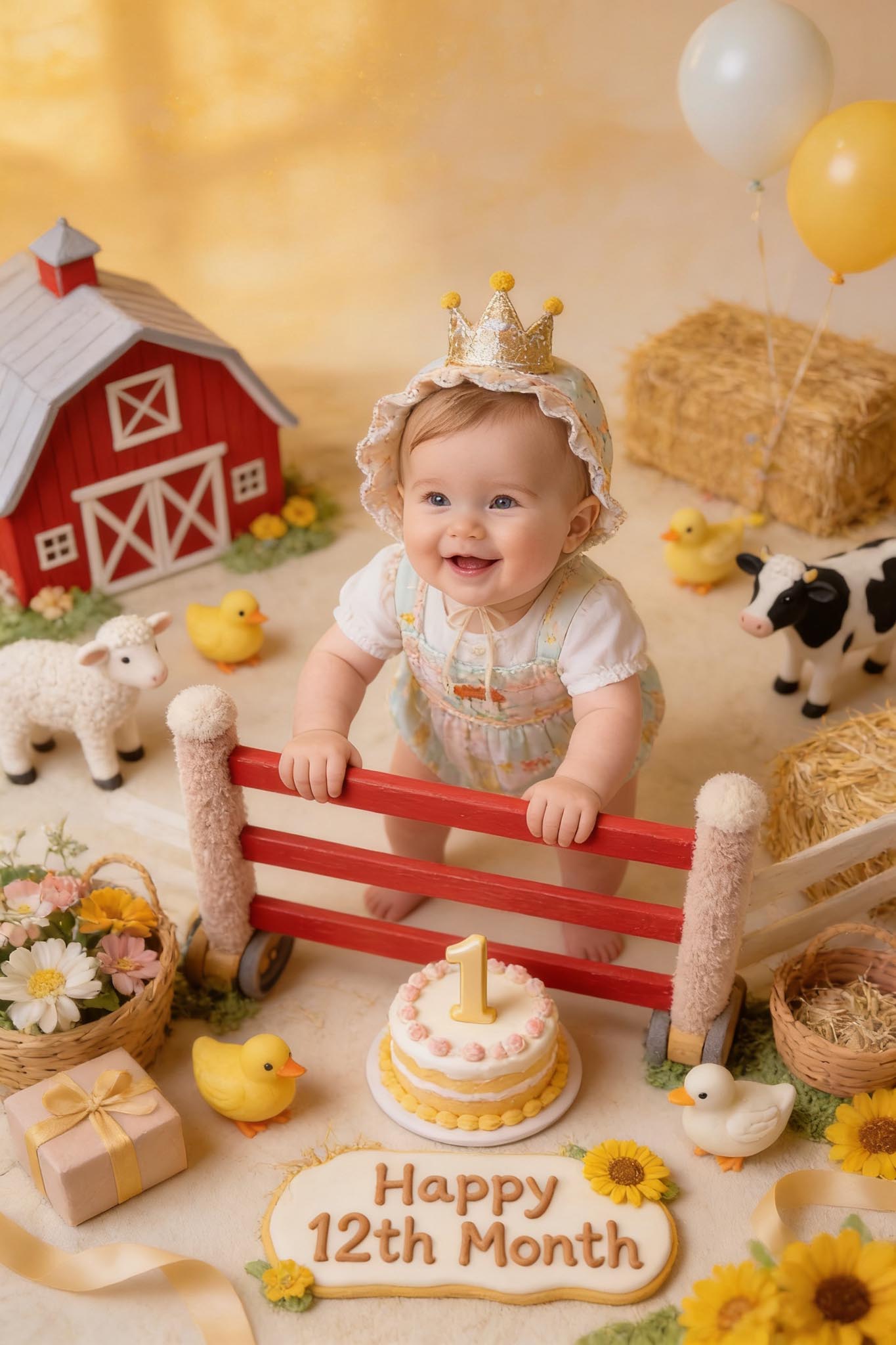 🐑 Clay Farm World: Months 1–12