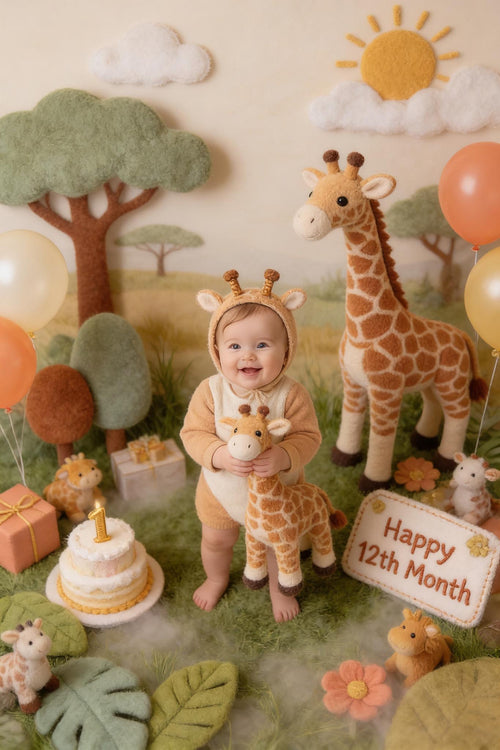 🧸 Plush Animal World: Months 1–12