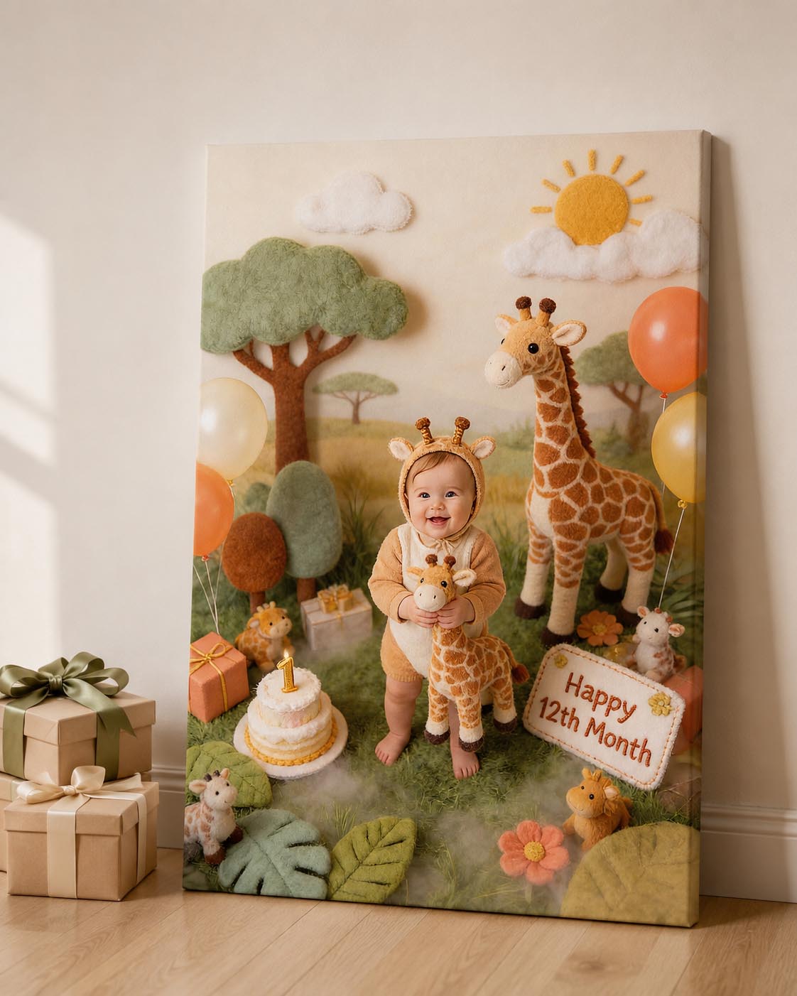 🧸 Plush Animal World: Months 1–12