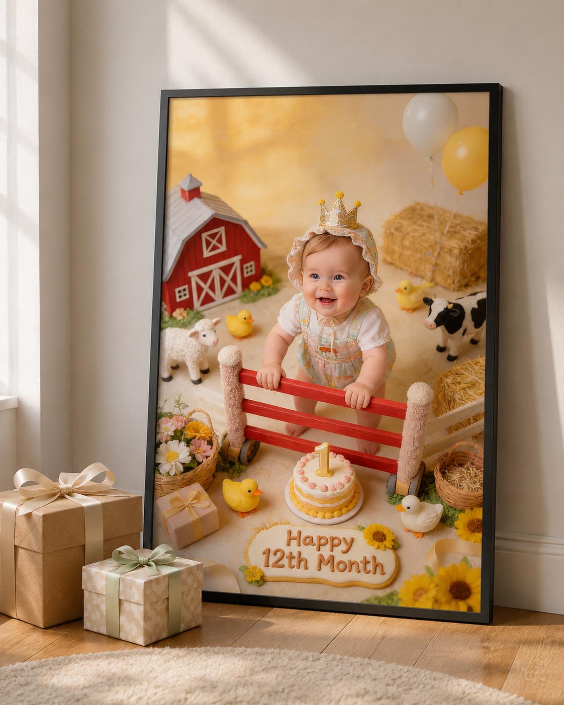 🐑 Clay Farm World: Months 1–12