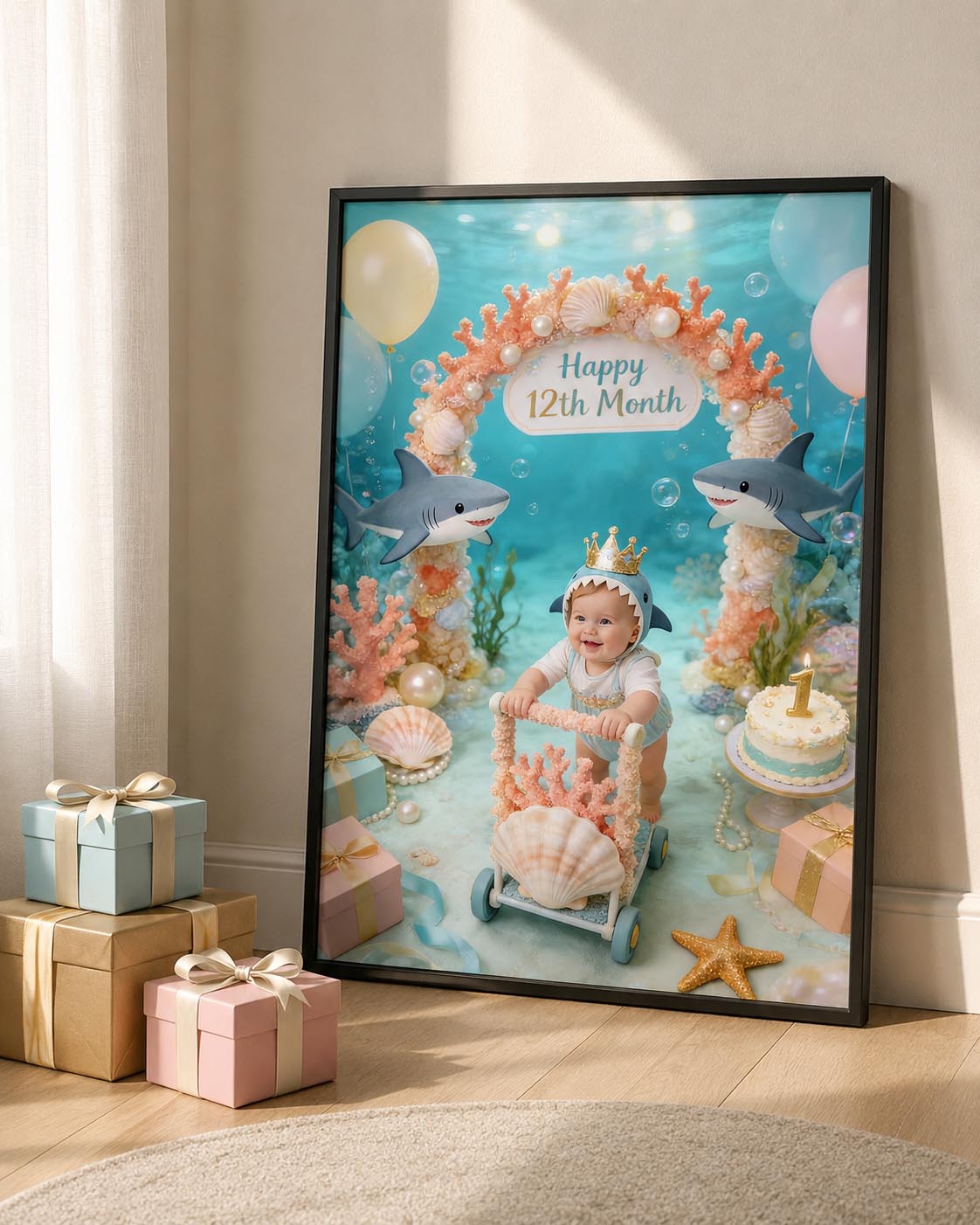 🐚 Baby Ocean World: Months 1–12