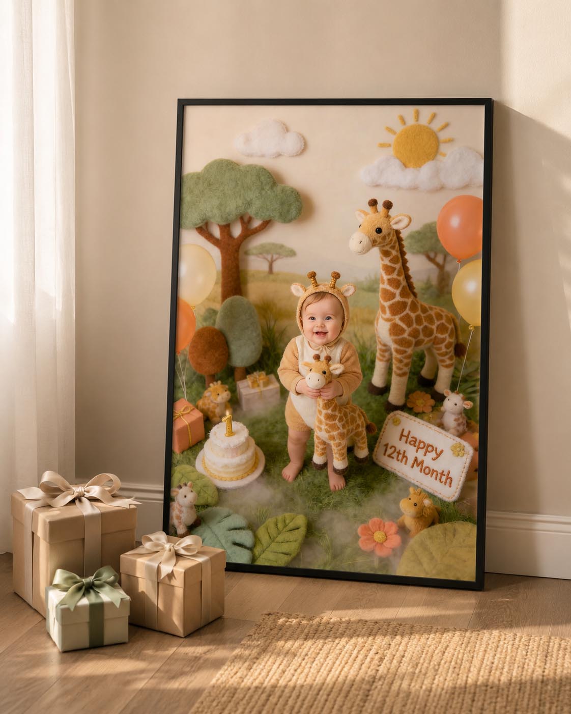 🧸 Plush Animal World: Months 1–12