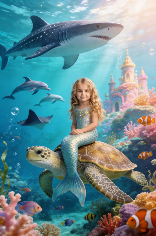 🐢 Mermaid Turtle Kingdom
