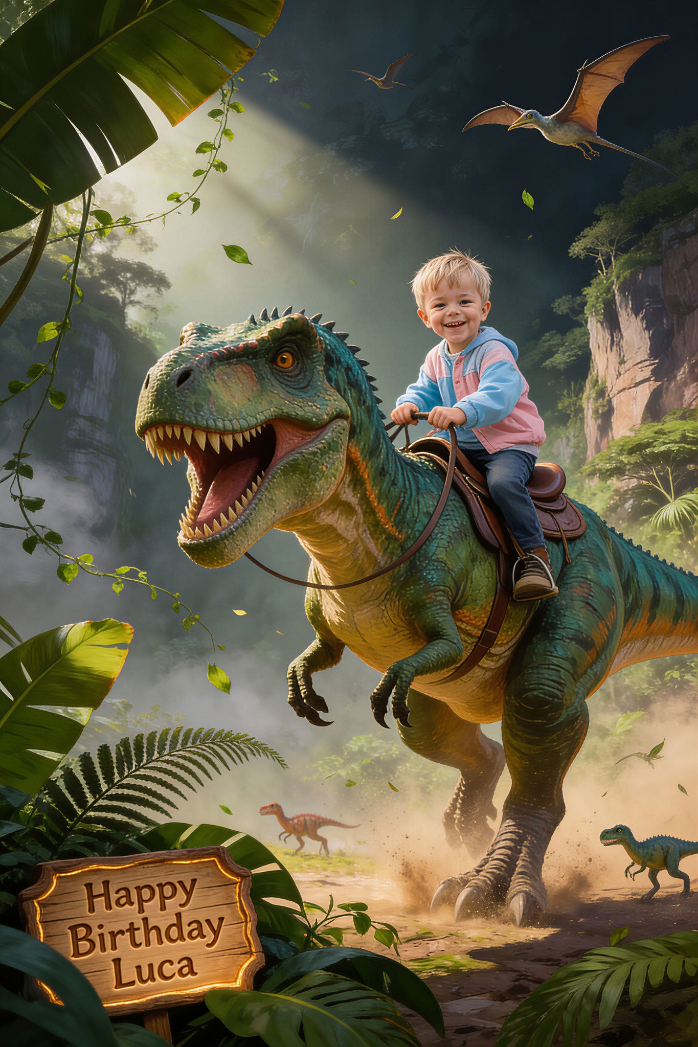 🦖 Roaring T-Rex Jungle