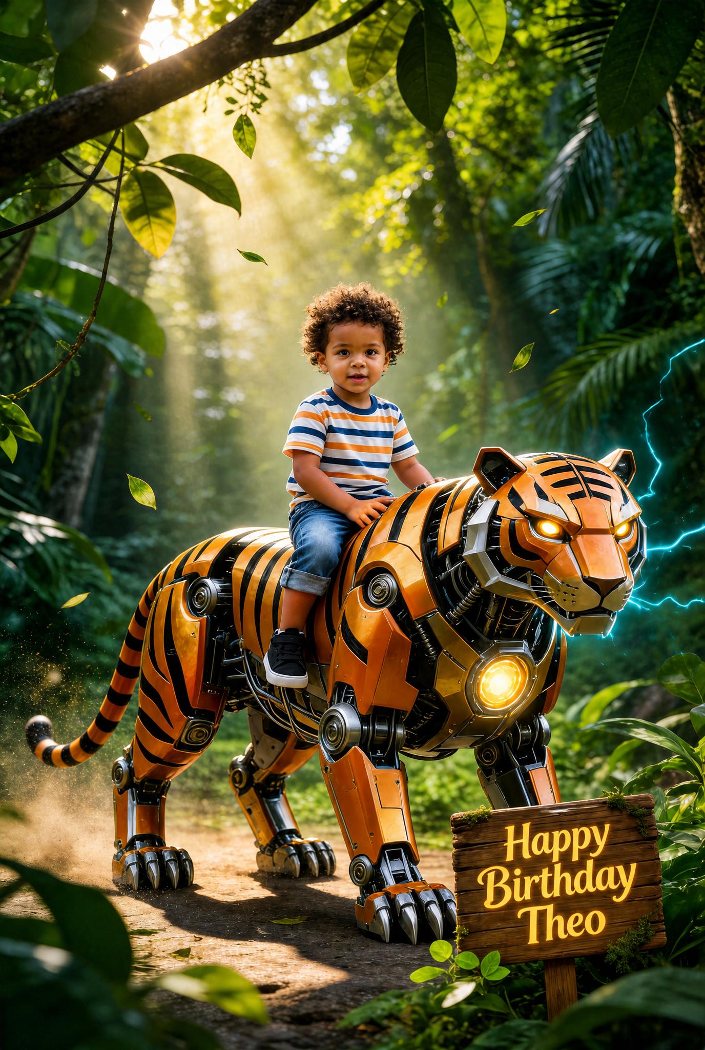 🐅 Jungle Tiger Mech Guardian