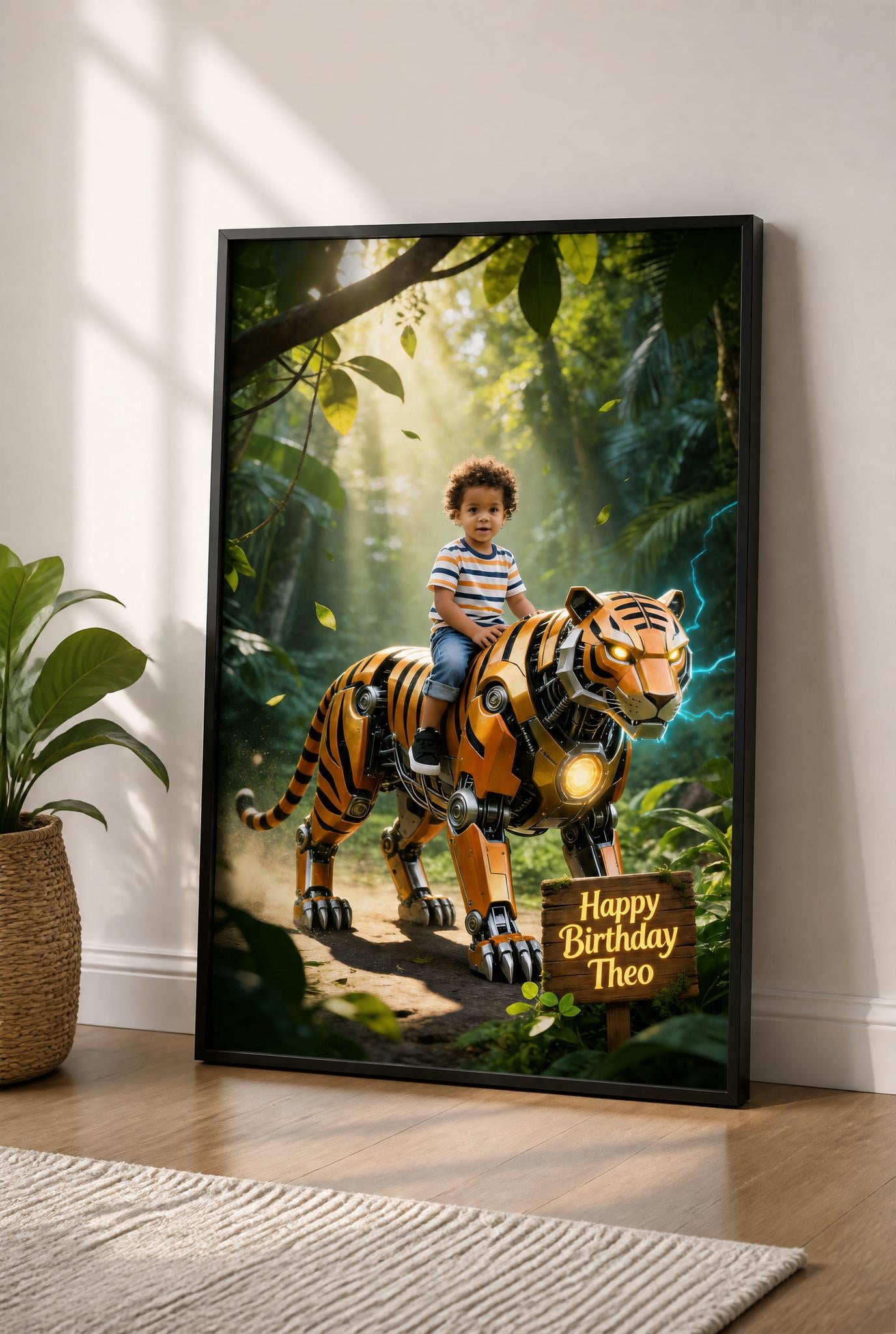 🐅 Jungle Tiger Mech Guardian