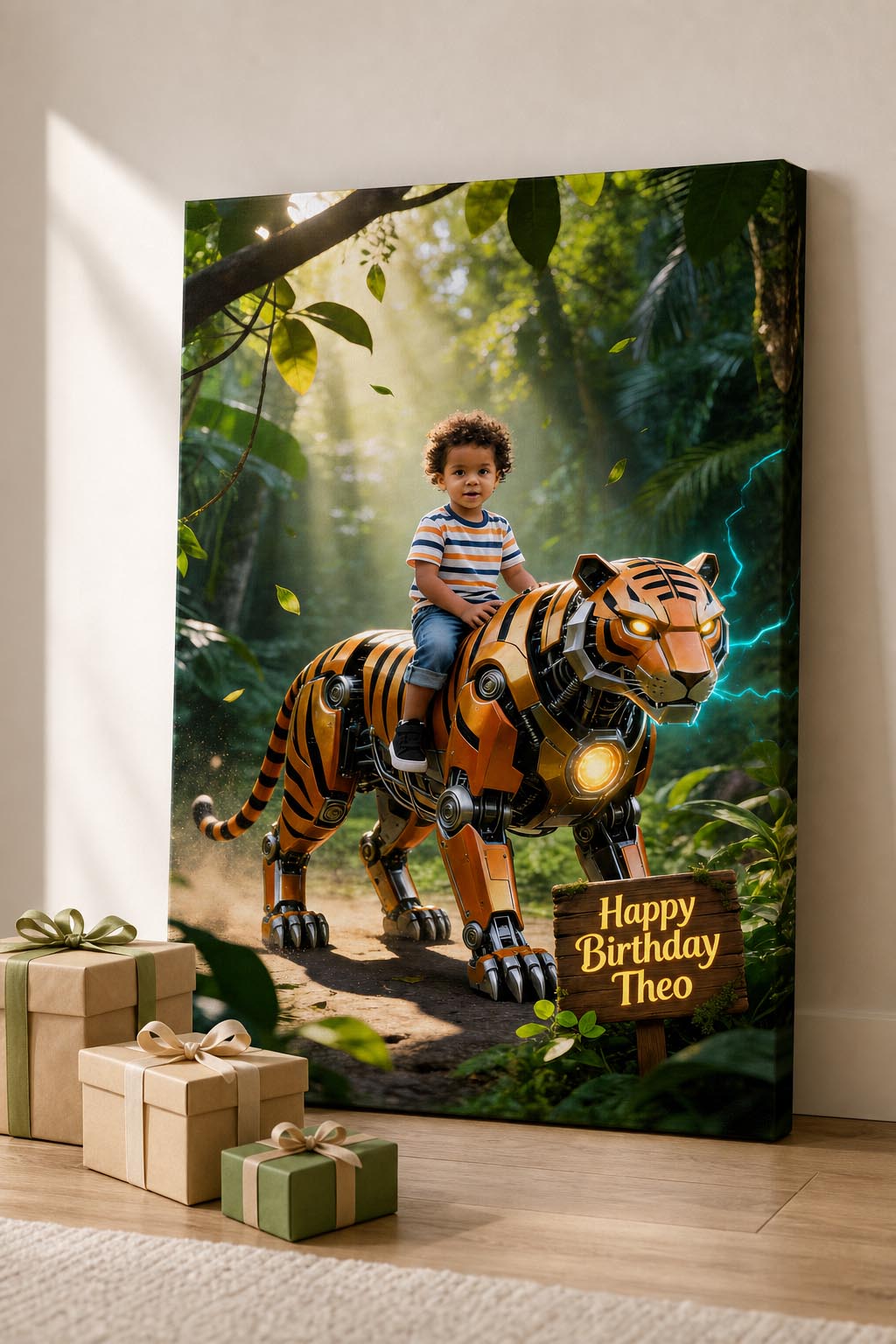 🐅 Jungle Tiger Mech Guardian