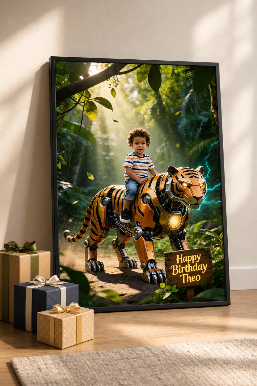 🐅 Jungle Tiger Mech Guardian