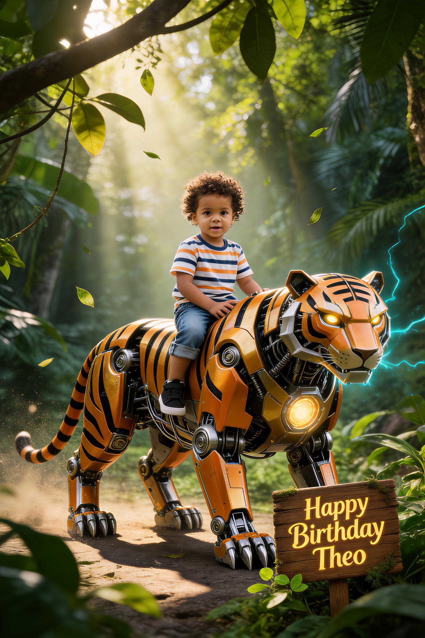 🐅 Jungle Tiger Mech Guardian