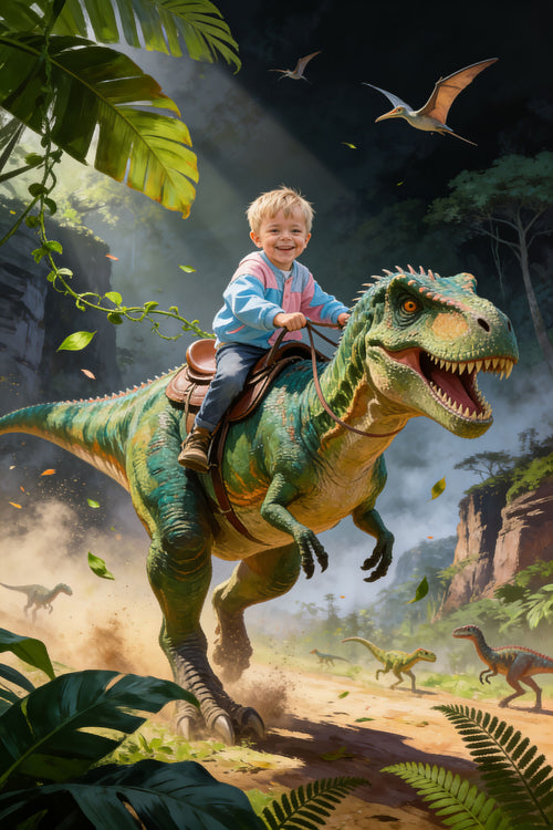 🦖 Roaring T-Rex Jungle