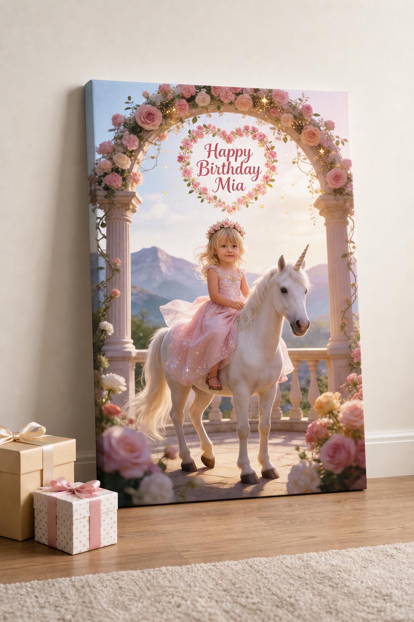 🦄 Unicorn Princess Girl