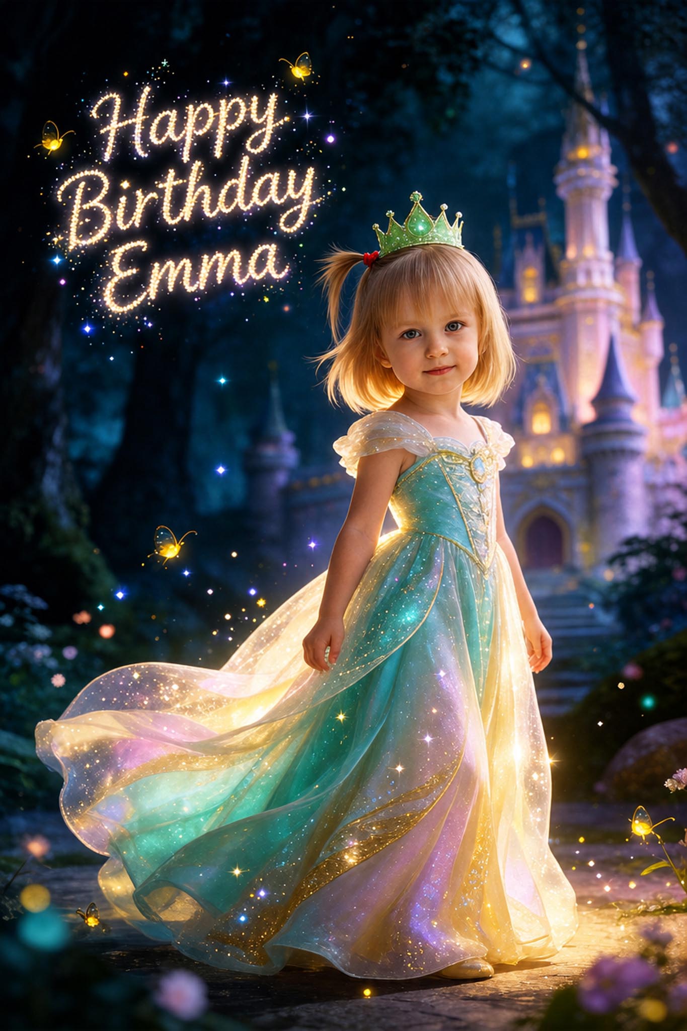 ✨ Enchanted Princess Girl