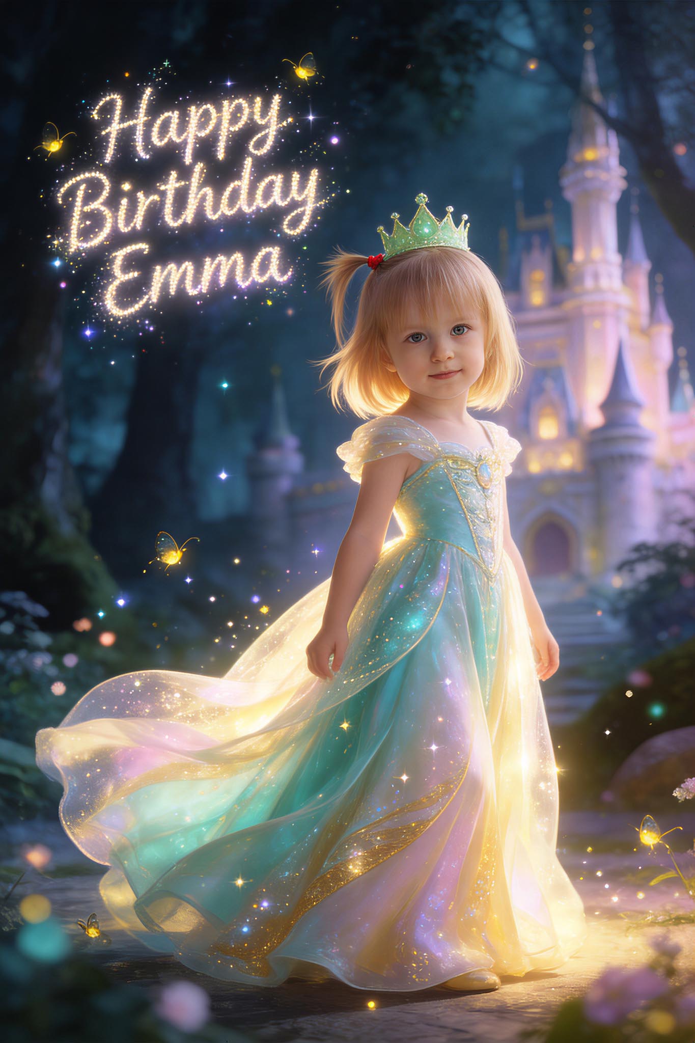 ✨ Enchanted Princess Girl