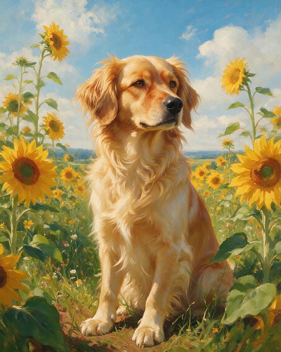 🌻 Sunlit Sunflower Meadow