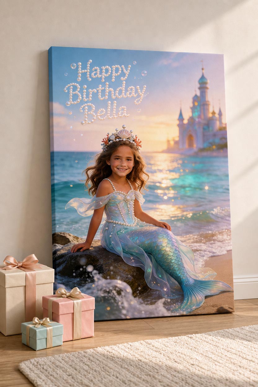 🧜 Mermaid Princess Girl