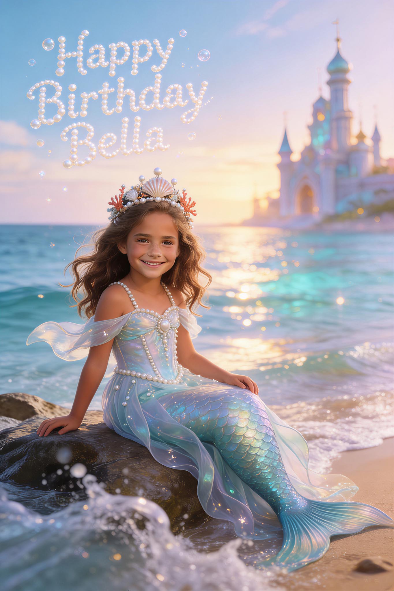 🧜 Mermaid Princess Girl