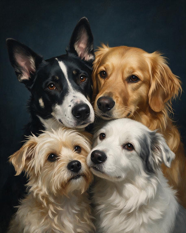 🐾 Painted Pack Portraits